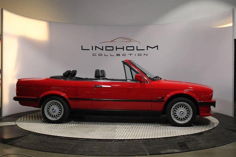 Brugt BMW 320 1989 Rød Cabriolet