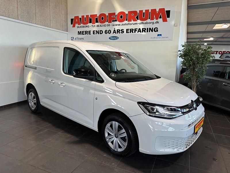 Hvid Brugt 2023 VW Caddy MPV | 219.900 kr. - Billede 1/4