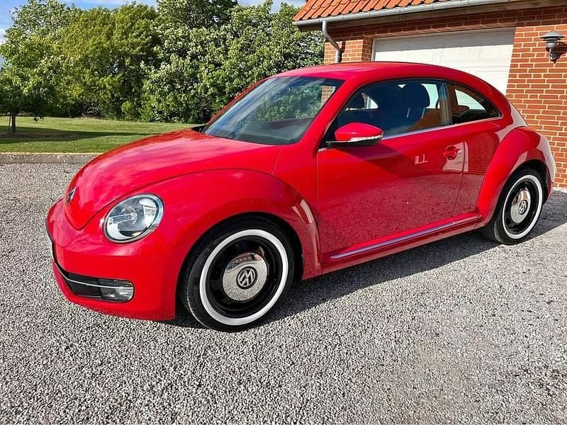 Rød Brugt 2014 VW Beetle Design Hatchback | 105.000 kr. (Fair pris) - Billede 1/4