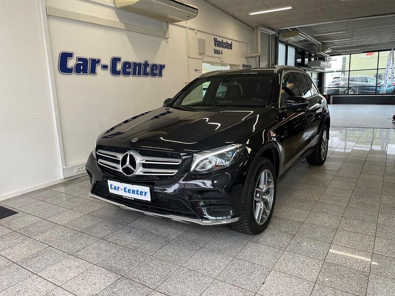 Sort Brugt 2017 Mercedes GLC350 SUV | 125.000 kr. - Billede 1/4