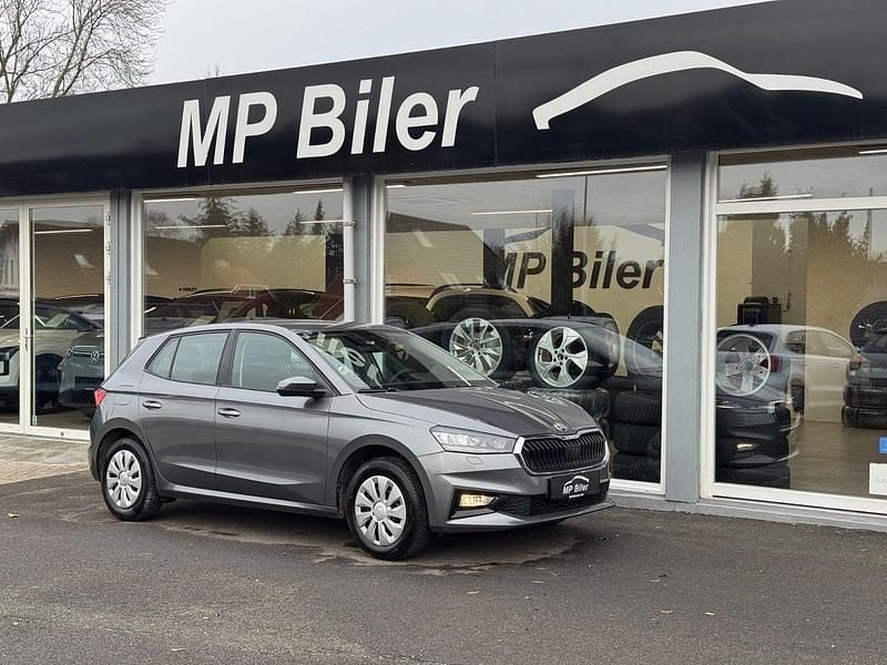 Gråmetal Brugt 2024 Skoda Fabia Essence Hatchback | 159.900 kr. (God pris) - Billede 1/4