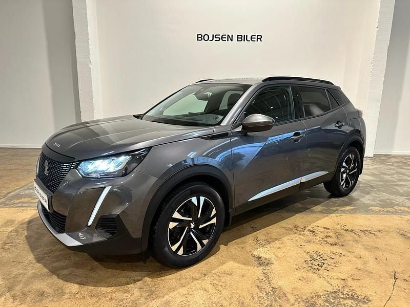 Grå platinium met Brugt 2020 Peugeot 2008 Allure SUV | 139.990 kr. (Fair pris) - Billede 1/4