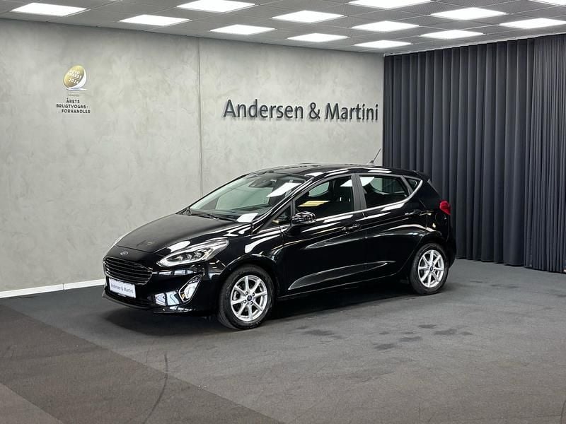 Sort Brugt 2020 Ford Fiesta Titanium Hatchback | 134.800 kr. (Fair pris) - Billede 1/4