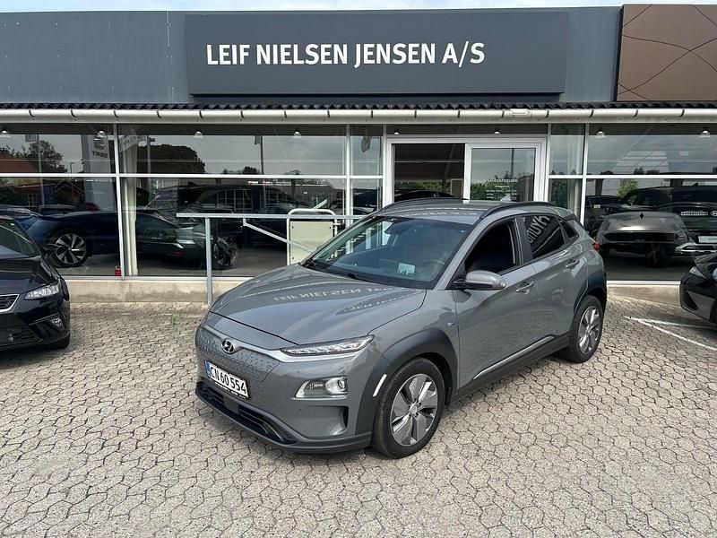 Grå Brugt 2019 Hyundai Kona Premium SUV | 85.000 kr. - Billede 1/4