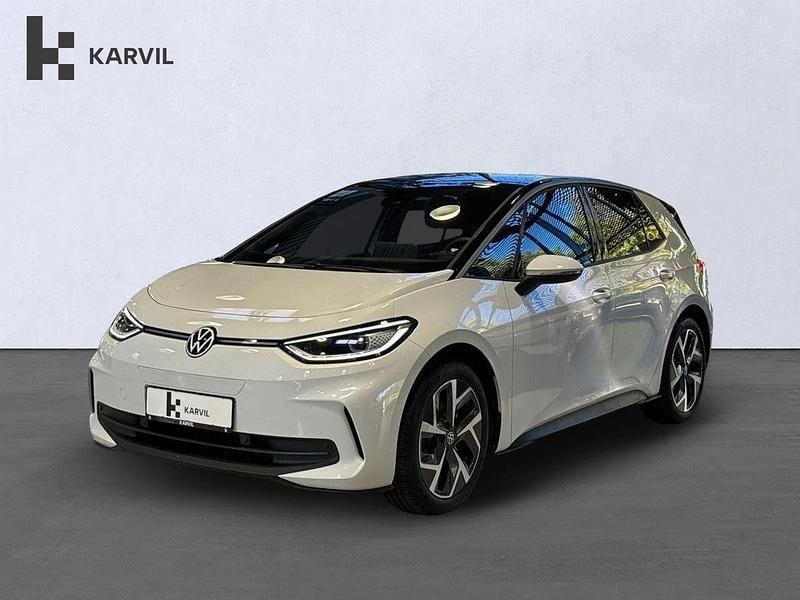 Hvid Brugt 2023 VW ID.3 Pro Hatchback | 234.900 kr. (Super pris) - Billede 1/3