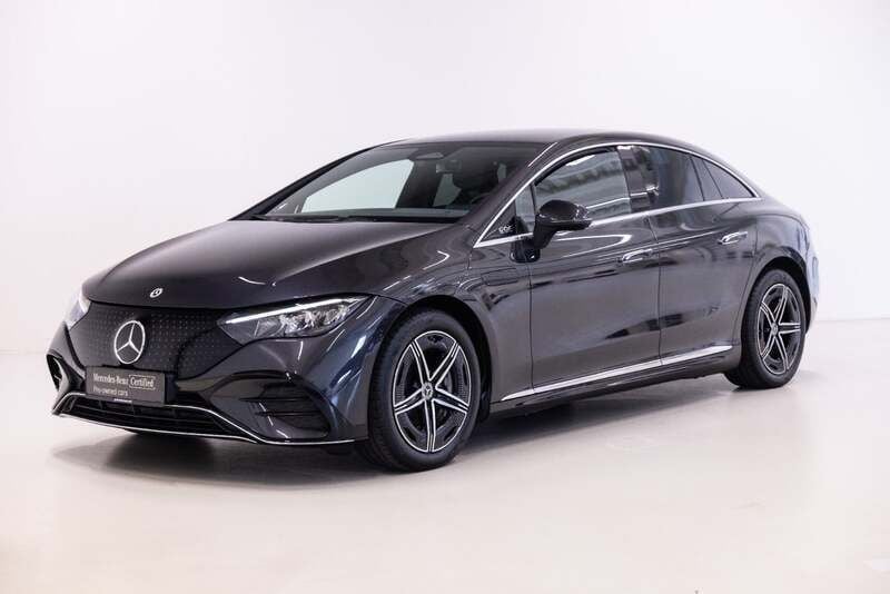 Farve: koksmetal Brugt 2024 Mercedes EQE350 AMG | 479.900 kr. - Billede 1/4