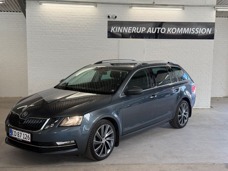 Koksgrå Brugt 2017 Skoda Octavia Style Stationcar | 129.900 kr. (Super pris) - Billede 1/4