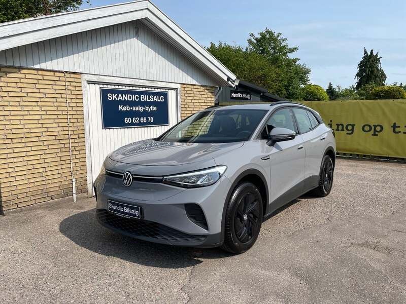 Grå Brugt 2022 VW ID.4 Pure SUV | 209.900 kr. (Fair pris) - Billede 1/4