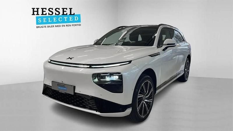 Arctic white Brugt 2024 XPENG G9 SUV | 489.900 kr. (Fair pris) - Billede 1/4