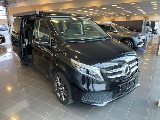 Sort Brugt 2021 Mercedes V250 Marco Polo MPV | 619.900 kr. - Billede 1/4