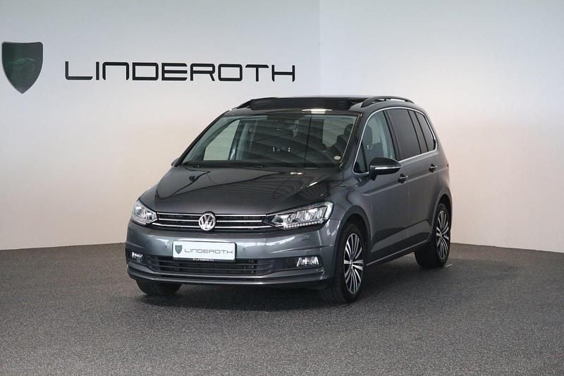 Gråmetal Brugt 2019 VW Touran Highline MPV | 195.000 kr. (Fair pris) - Billede 1/4