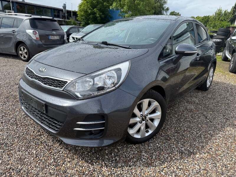 Grå Brugt 2016 Kia Rio Hatchback | 54.990 kr. (Fair pris) - Billede 1/4