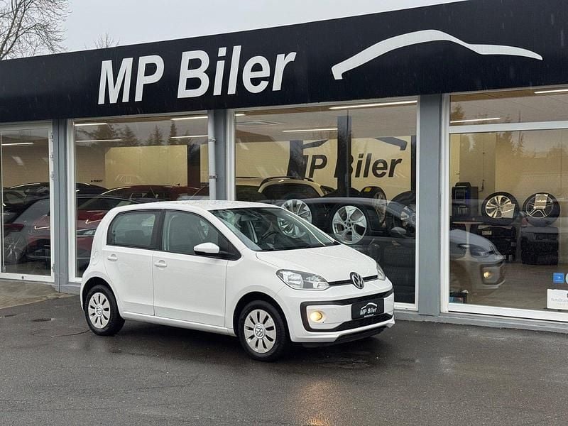 Hvid Brugt 2019 VW up! move up! Hatchback | 89.700 kr. (Fair pris) - Billede 1/4