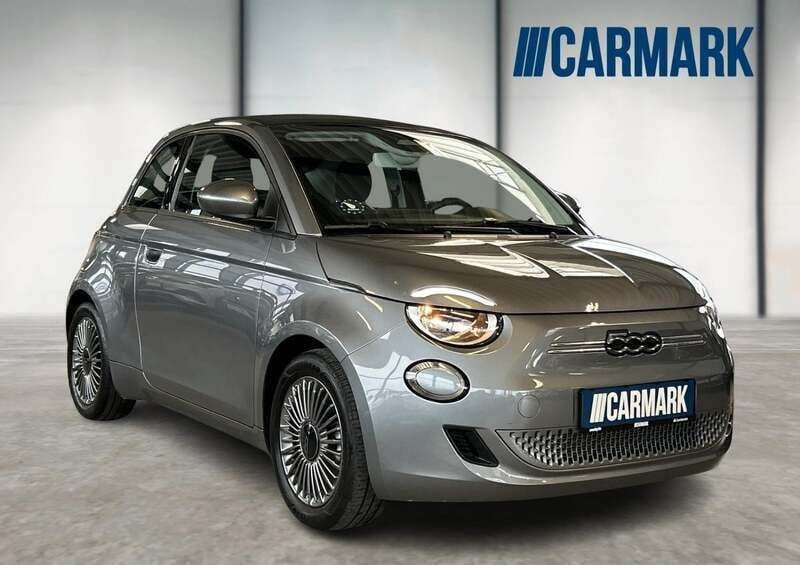 Gråmetal Brugt 2022 Fiat 500e Icon Cabriolet | 124.800 kr. (God pris) - Billede 1/4