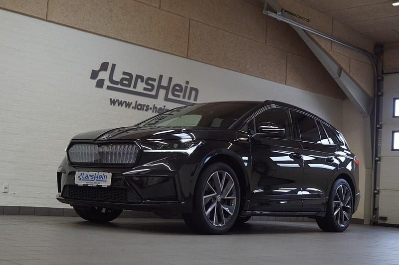 Sortmetal Brugt 2022 Skoda Enyaq iV SportLine SUV | 249.800 kr. (Fair pris) - Billede 1/4