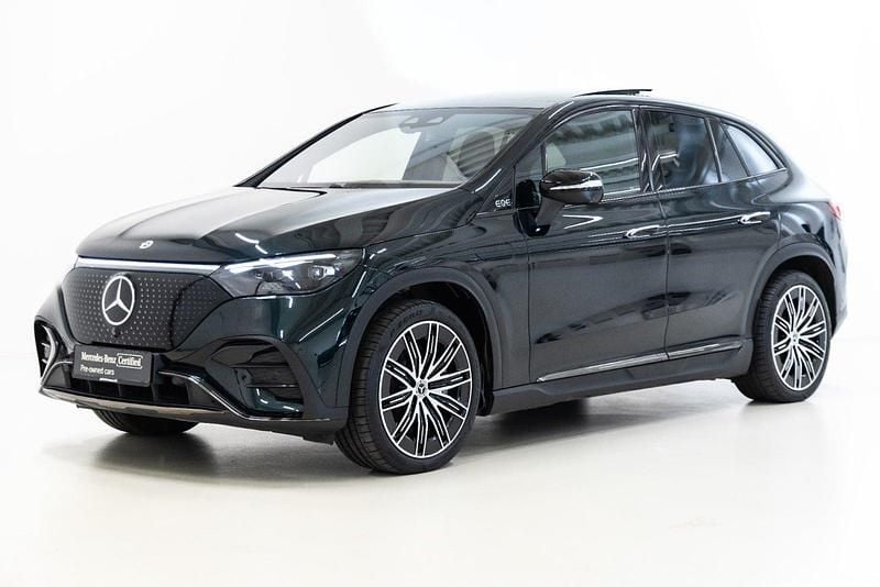 Farve: grønmetal Brugt 2024 Mercedes EQE350 SUV AMG Line Premium Plus SUV | 799.900 kr. - Billede 1/4