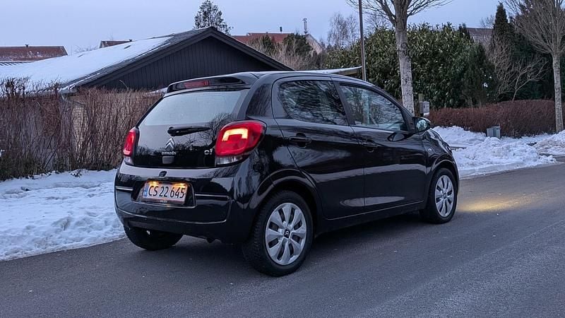 Brugt Citroën C1 PureTech 82 HK (60 kW) 2016 Sort Hatchback