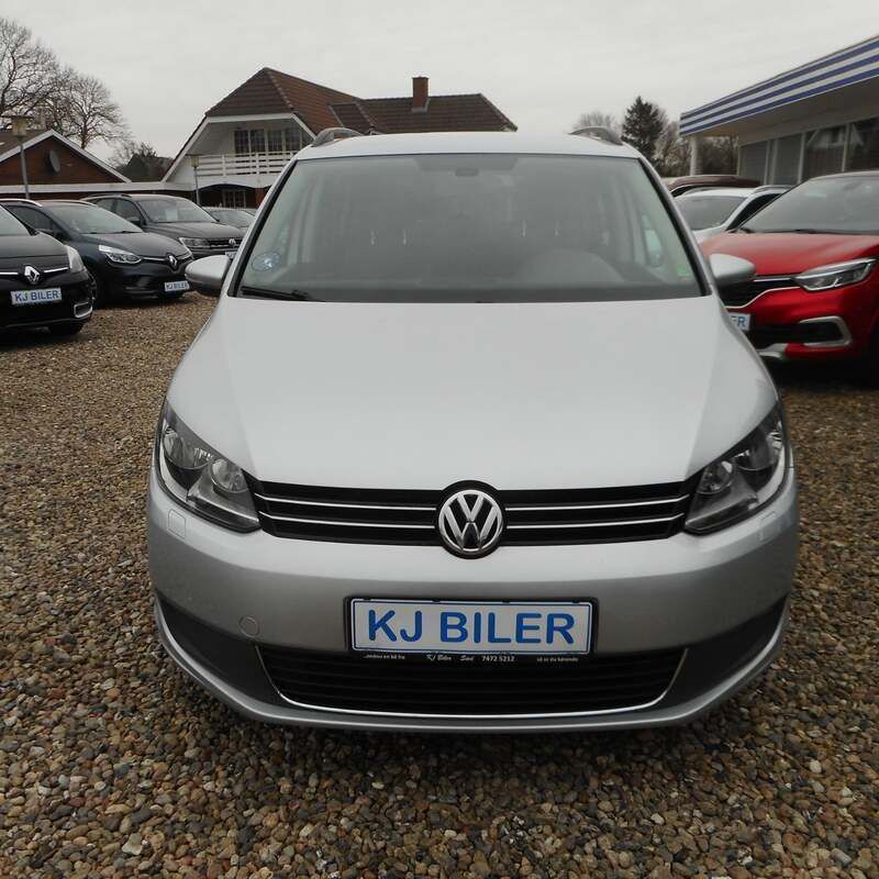 Brugt VW Touran Comfortline 105 HK (77 kW) 2013 Sølvmetal MPV