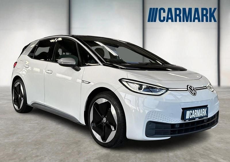 Hvid Brugt 2020 VW ID.3 Pro Performance Hatchback | 149.400 kr. (Fair pris) - Billede 1/4