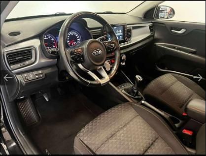Brugt Kia Rio 99 HK (72 kW) 2018 Sort Hatchback