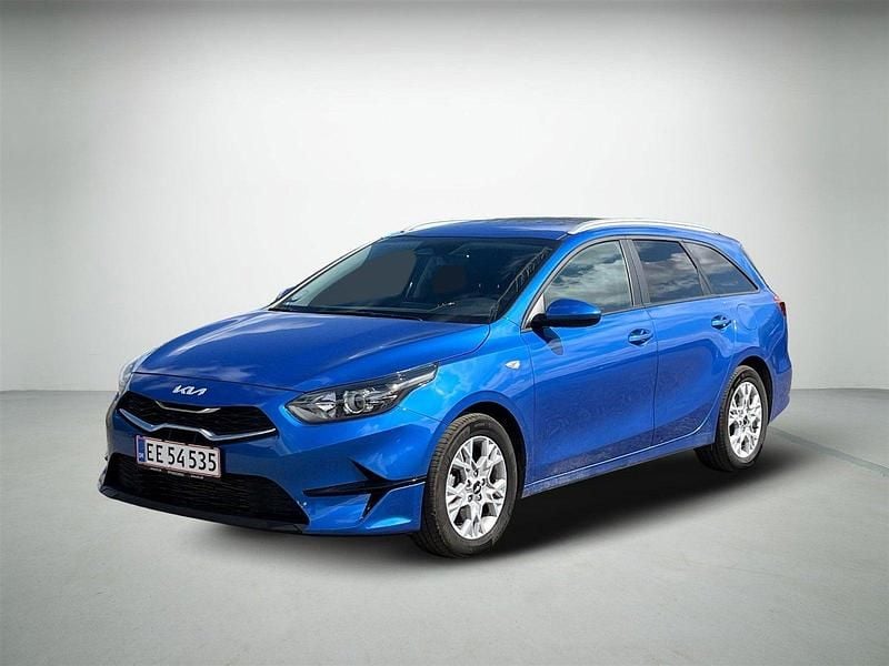 Blåmetal Brugt 2024 Kia Ceed Sportswagon Stationcar | 249.900 kr. (Dyr) - Billede 1/4
