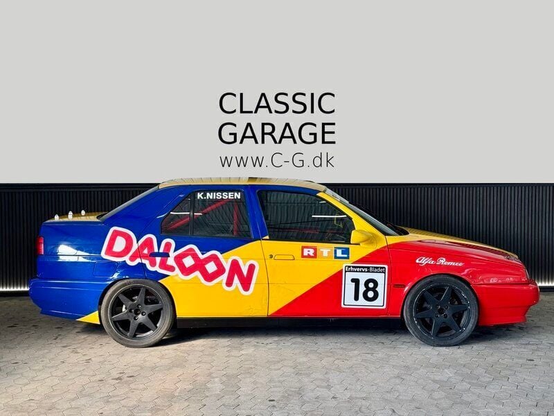 Rød Brugt 1994 Alfa Romeo 155 Sedan | 199.900 kr. - Billede 1/1