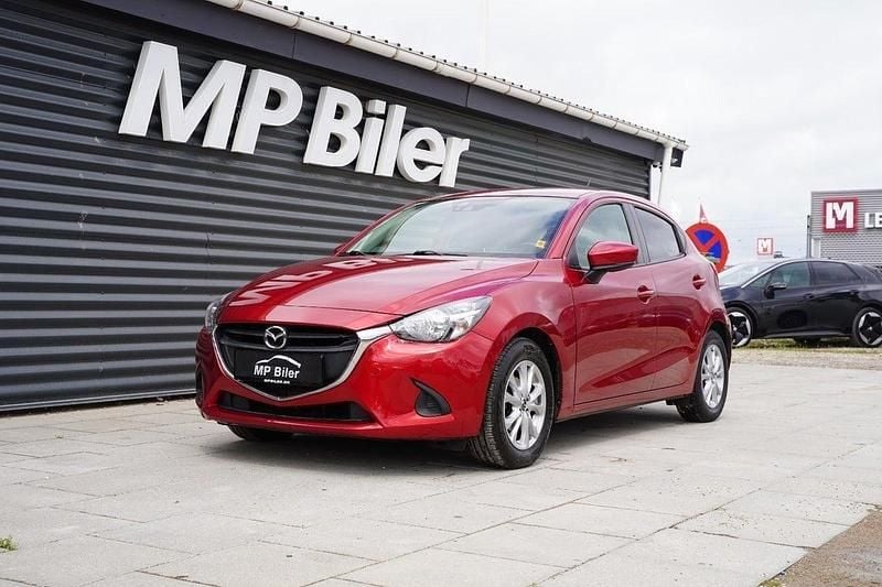 Mørkrødmetal Brugt 2019 Mazda 2 Hatchback | 119.900 kr. (God pris) - Billede 1/4