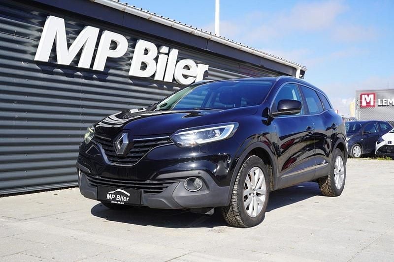 Brugt Renault Kadjar Zen 130 HK (95 kW) 2016 Sortmetal SUV