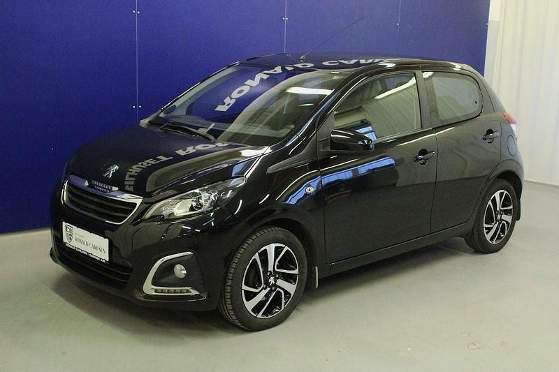 Brugt Peugeot 108 Allure+ 72 HK (52 kW) 2019 Sortmetal