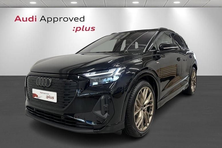 Sortmetal Brugt 2025 Audi Q4 e-tron Design SUV | 499.900 kr. - Billede 1/4