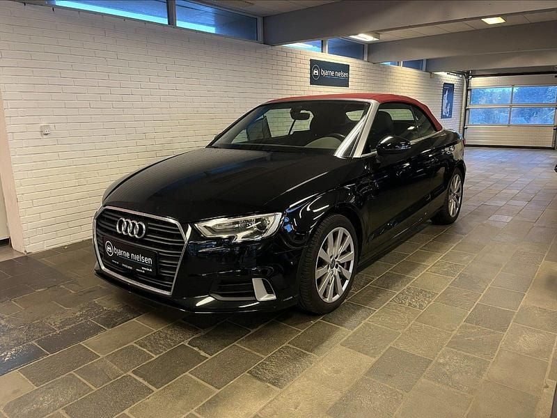 Sort Brugt 2019 Audi A3 Cabriolet Sport Cabriolet | 259.900 kr. (God pris) - Billede 1/4