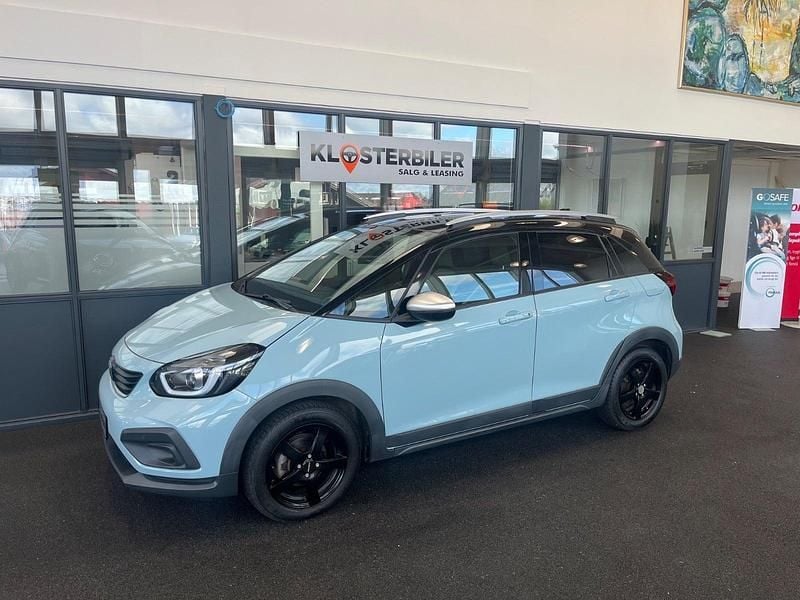 Lysblå Brugt 2021 Honda Jazz Executive Hatchback | 199.700 kr. (Fair pris) - Billede 1/4