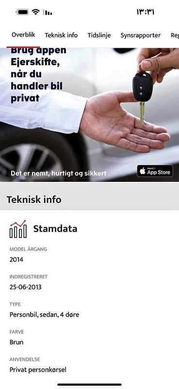 Brun Brugt 2014 VW Passat Sedan | 95.000 kr. (Fair pris) - Billede 1/4