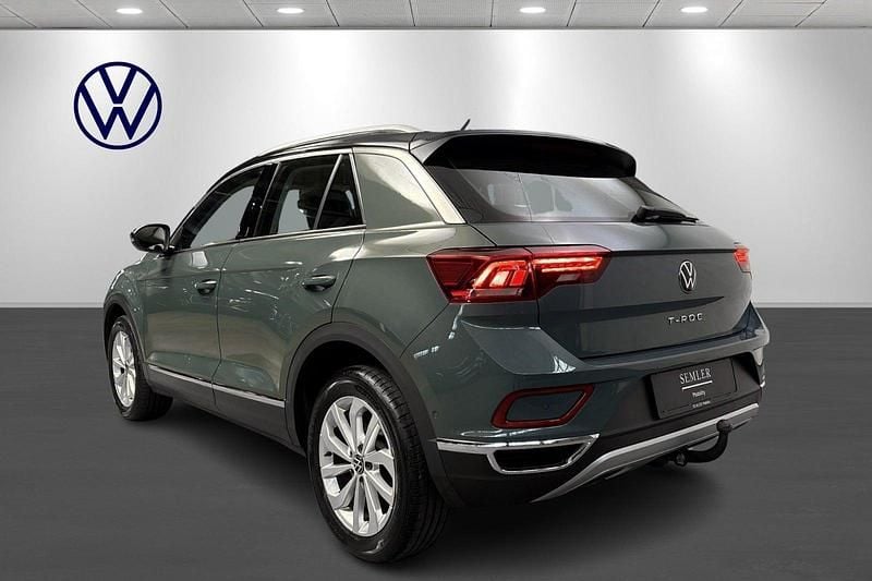 Brugt VW T-Roc Style 150 HK (110 kW) 2022 Blåmetal SUV