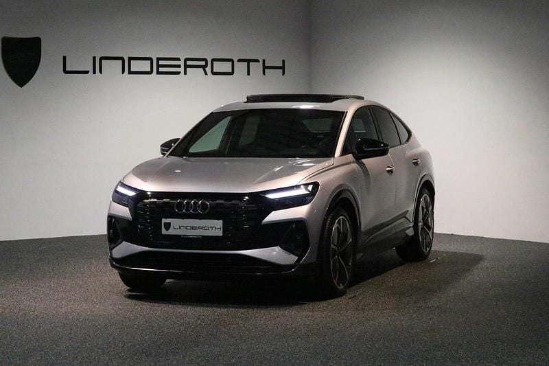 Sortmetal Brugt 2022 Audi Q4 Sportback e-tron S-Line SUV | 285.000 kr. (Super pris) - Billede 1/4