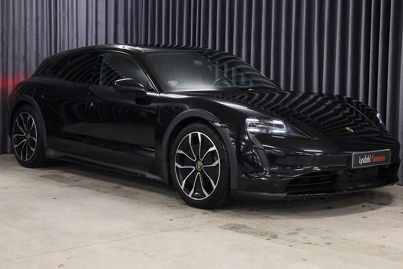 Brugt Porsche Taycan Cross Turismo 279 kW (380 HK) 2021 Sortmetal Stationcar