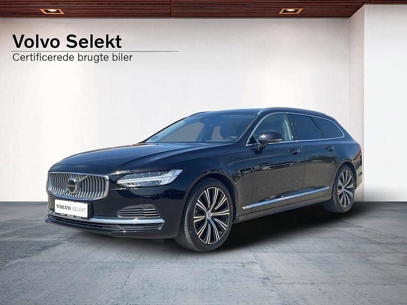 Sortmetal Brugt 2023 Volvo V90 Plus Stationcar | 449.900 kr. - Billede 1/3