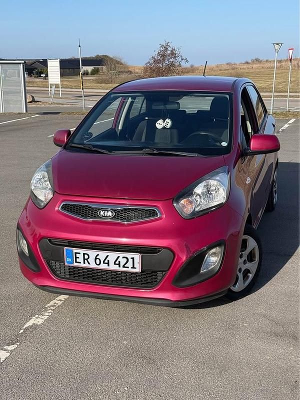 Brugt Kia Picanto 68 HK (50 kW) 2014 Lilla/violet Hatchback