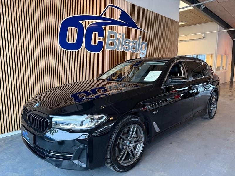 Brugt BMW 530e Sport Line 292 HK (214 kW) 2021 Sort Stationcar