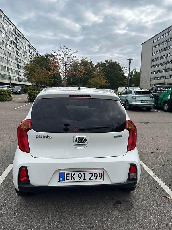 Brugt Kia Picanto 65 HK (47 kW) 2016 Hvid Hatchback
