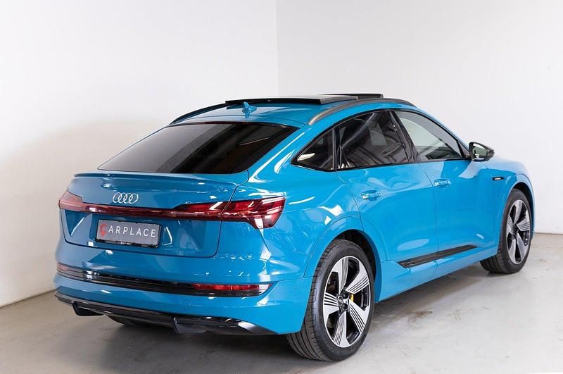 Brugt Audi e-tron S-Line 300 kW (408 HK) 2021 Blåmetal SUV