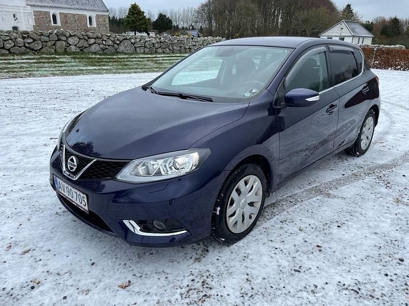 Blå Brugt 2015 Nissan Pulsar Acenta Hatchback | 59.800 kr. (Fair pris) - Billede 1/4