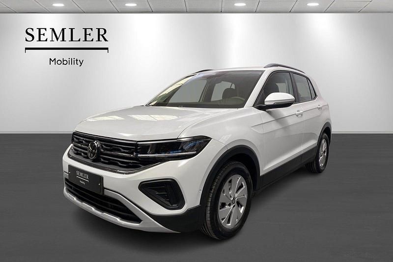 Hvid Brugt 2024 VW T-Cross Life SUV | 299.900 kr. (Lidt for dyr) - Billede 1/4
