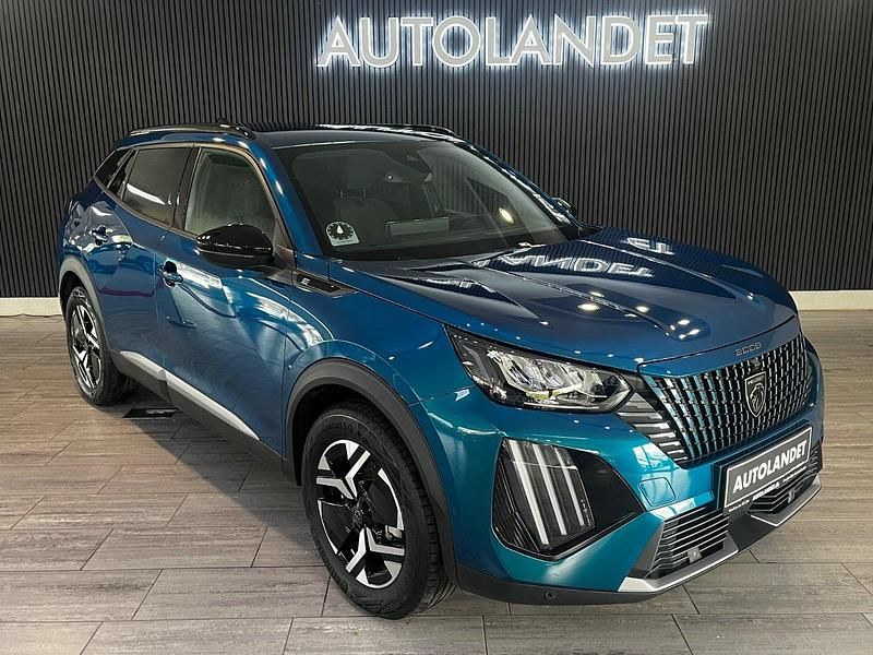 Mørkblåmetal Brugt 2024 Peugeot e-2008 Allure SUV | 204.800 kr. (Fair pris) - Billede 1/4