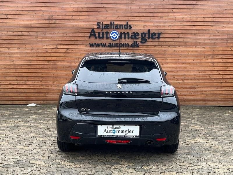 Brugt Peugeot 208 Allure 100 HK (73 kW) 2023 Sort Hatchback