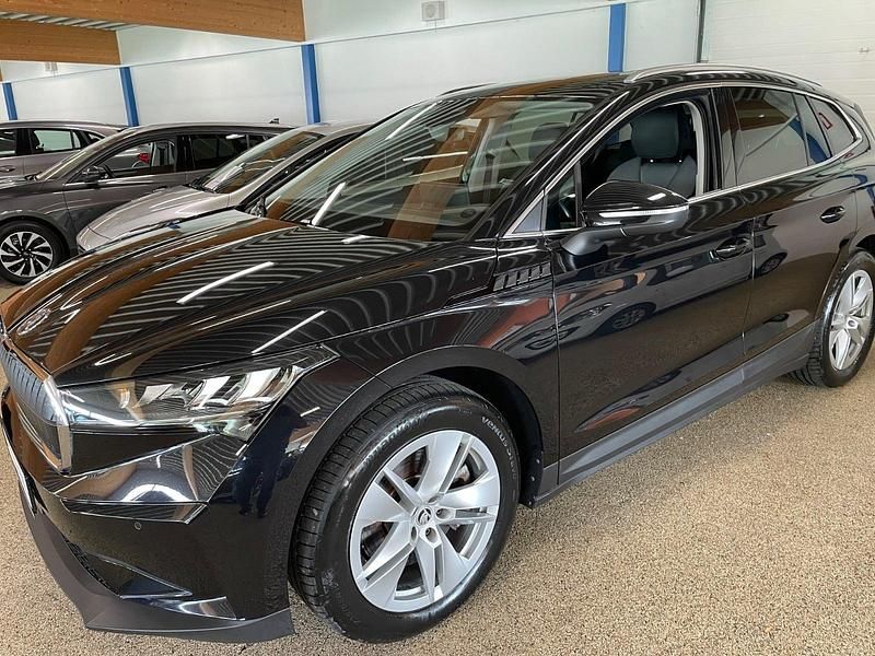 Sortmetal Brugt 2022 Skoda Enyaq iV Loft SUV | 249.900 kr. (Fair pris) - Billede 1/4