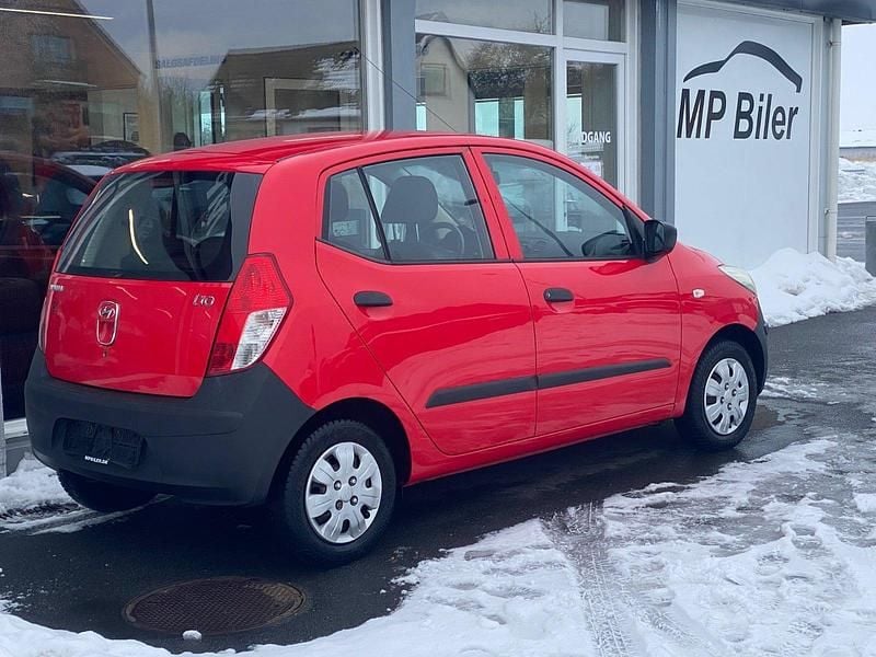 Brugt Hyundai i10 Classic 67 HK (49 kW) 2008 Rød Hatchback
