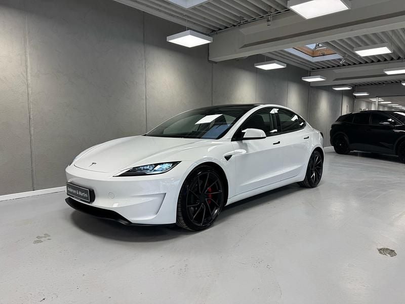 Brugt Tesla Model 3 Performance 338 kW (460 HK) 2024 Hvidmetal Sedan