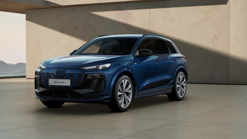 Blåmetal Ny 2025 Audi Q6 e-tron Performance SUV | 846.700 kr. - Billede 1/4