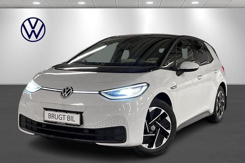 Hvidmetal Brugt 2021 VW ID.3 Pro Hatchback | 164.900 kr. (Fair pris) - Billede 1/4